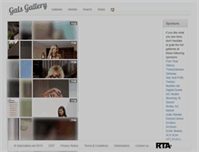 Tablet Screenshot of galsgallery.net